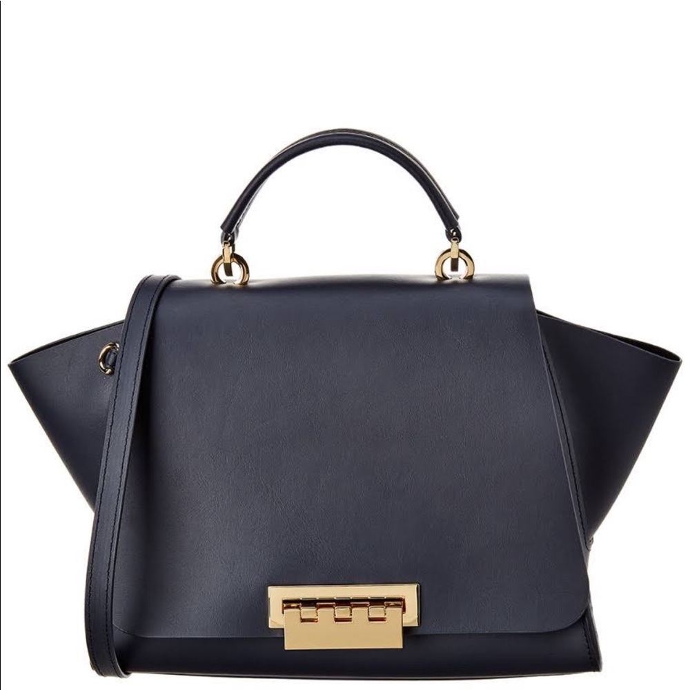 Zac Posen navy eartha iconic purse